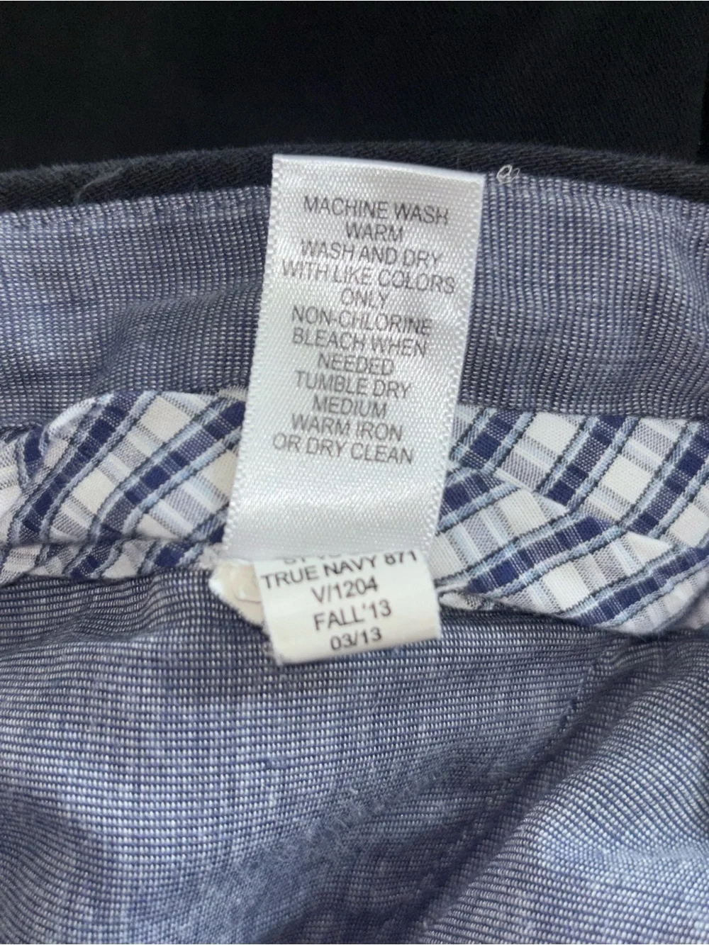 Banana Republic Navy Casual Cotton Chinos Pants Straight Leg Men’s Sz 33 x 30. N